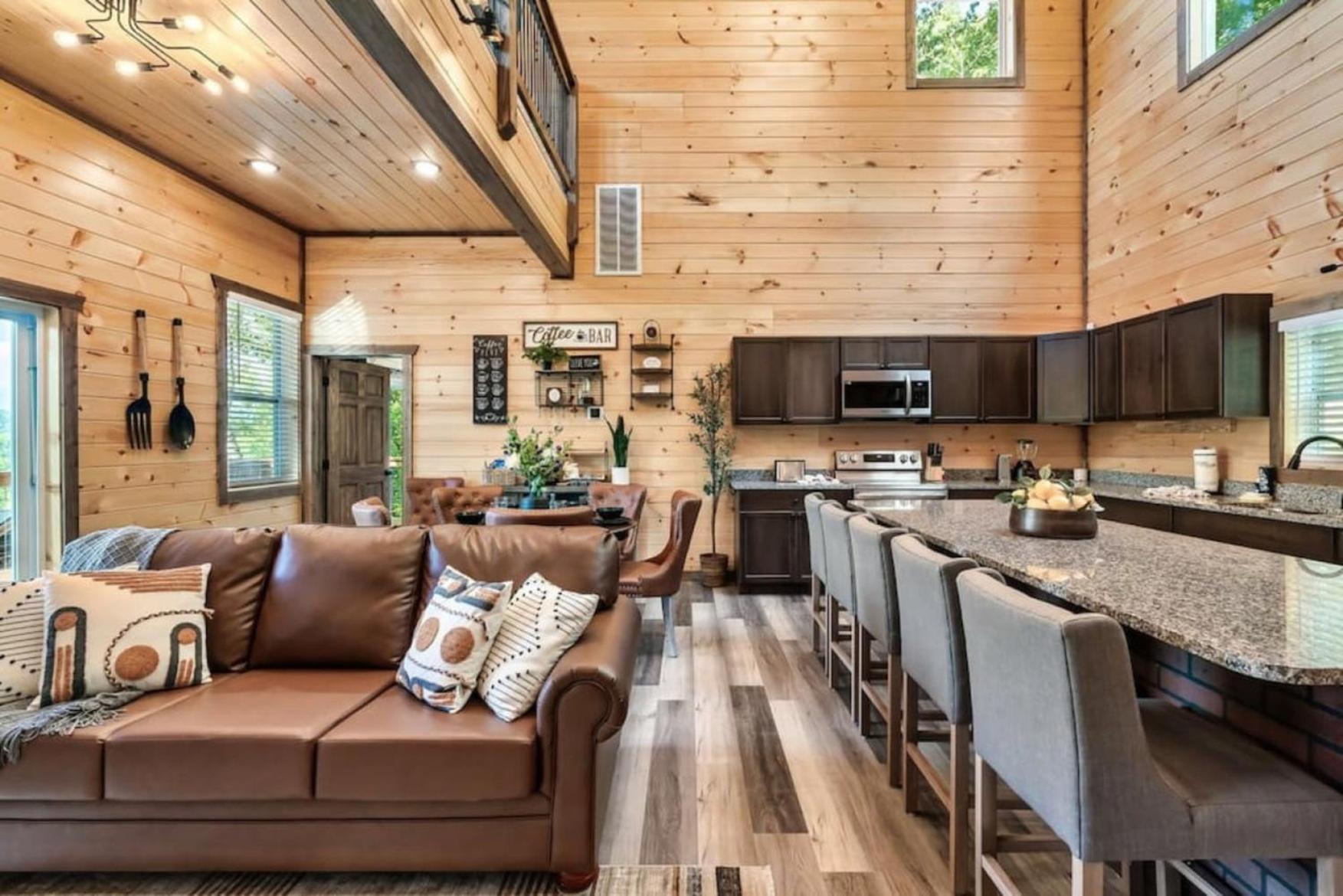 Tranquil Mountain Getaway By Ghosal Luxury Lodging Gatlinburg Exterior photo